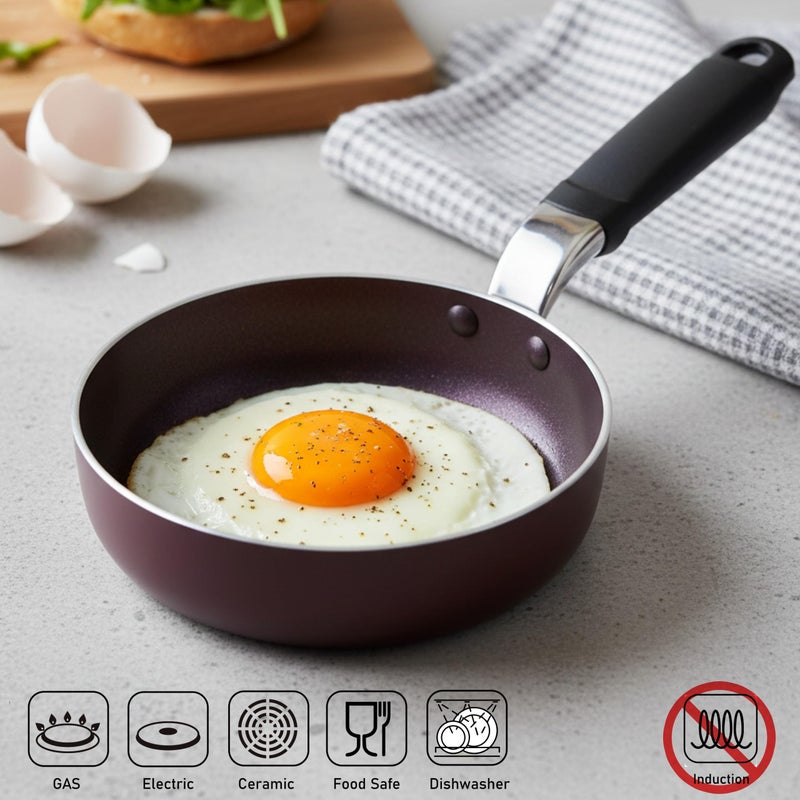 TECHEF - 5.5-Inch One Egg Frying Pan, Coated with New Teflon Select/Non-Stick Coating (PFOA Free) / Made in Korea (5.5-Inch) - Image 3